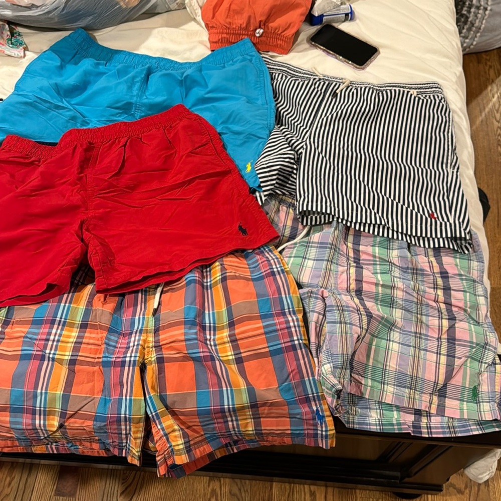 Men’s Polo Bathing Suites. Size L & XL